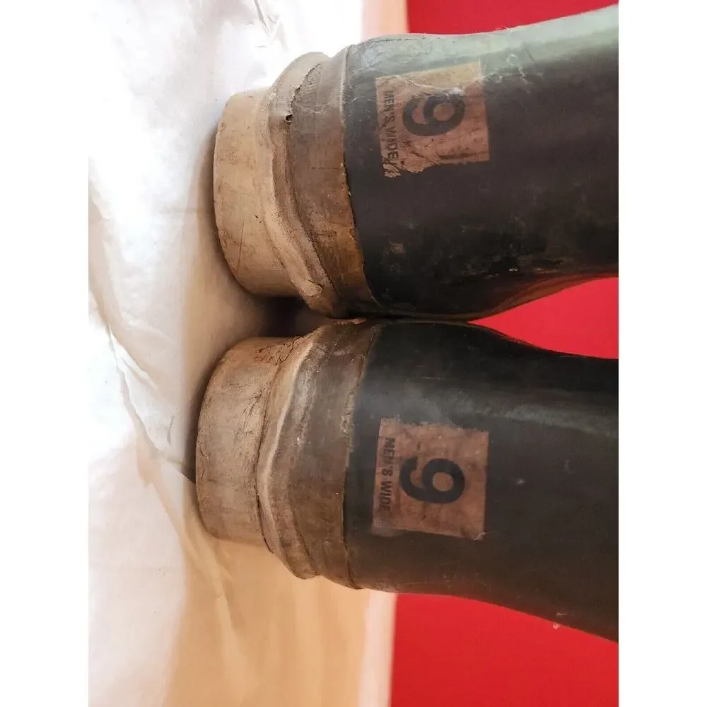 Servus Fire Firefighter Boots 9 Wide Steel Toe Insulated Union USA Model #72S4